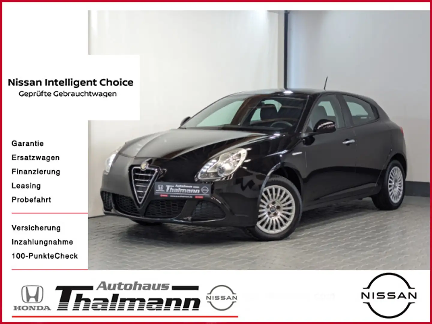 Alfa Romeo Giulietta Basis 1.4 16V Чорний - 1
