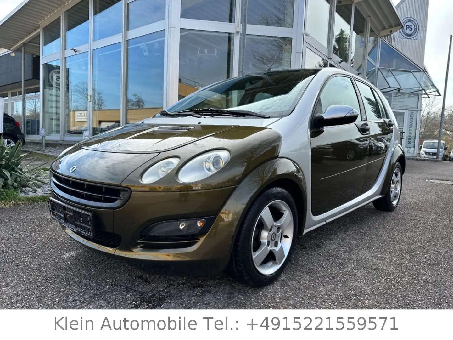 smart forFour Passion 2.Hand Klima Pano TÜV Silber - 1