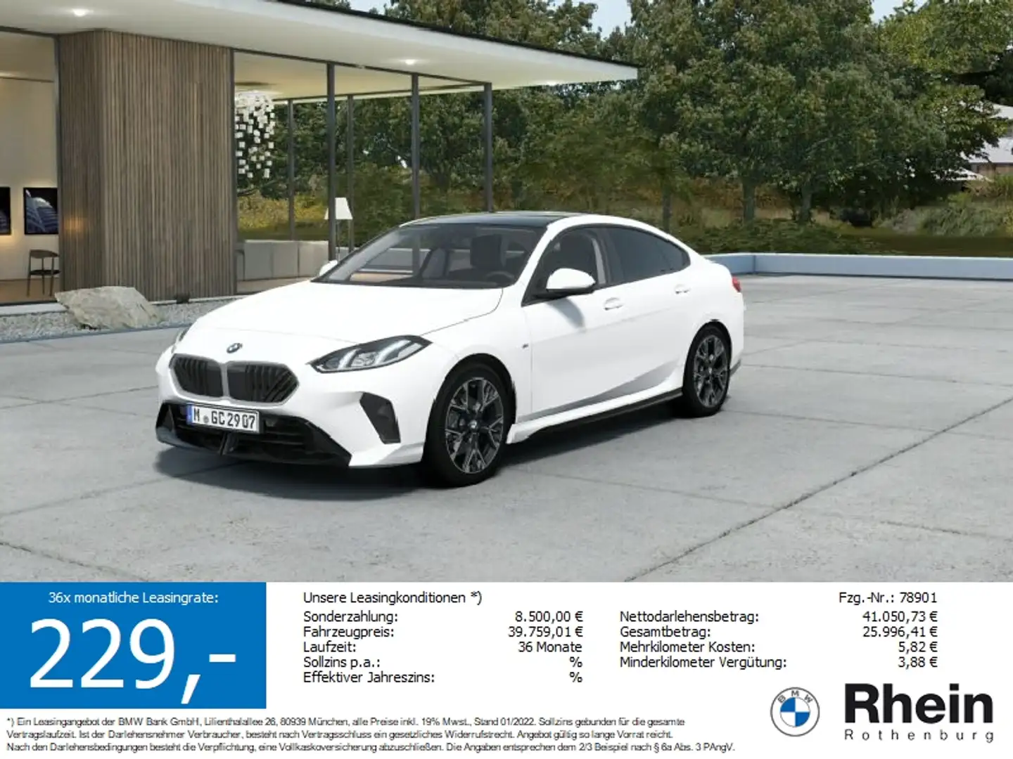 BMW 216 Gran Coupé *Unglaublich. aber wahr* Белый - 1