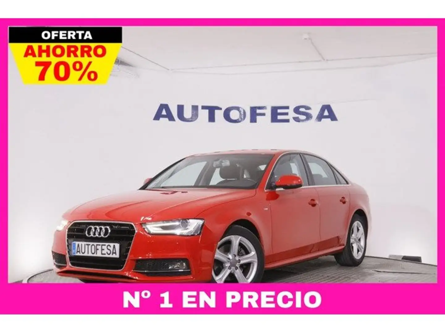 Audi A4 2.0TDI CD Multitronic 190 Rojo - 1