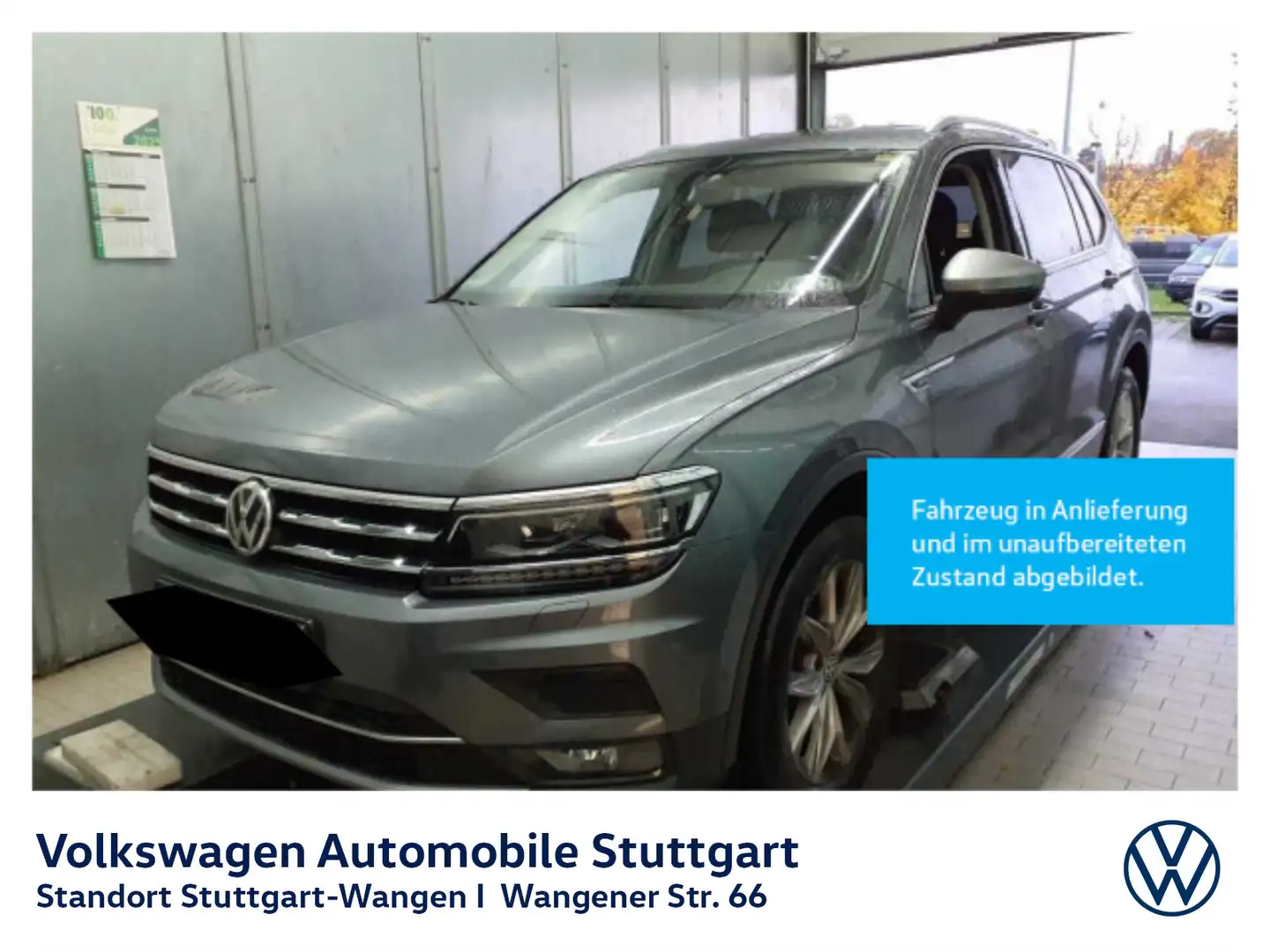 Volkswagen Tiguan Allspace Highline 2.0 TDI DSG Navi Stdhzg Grau - 1