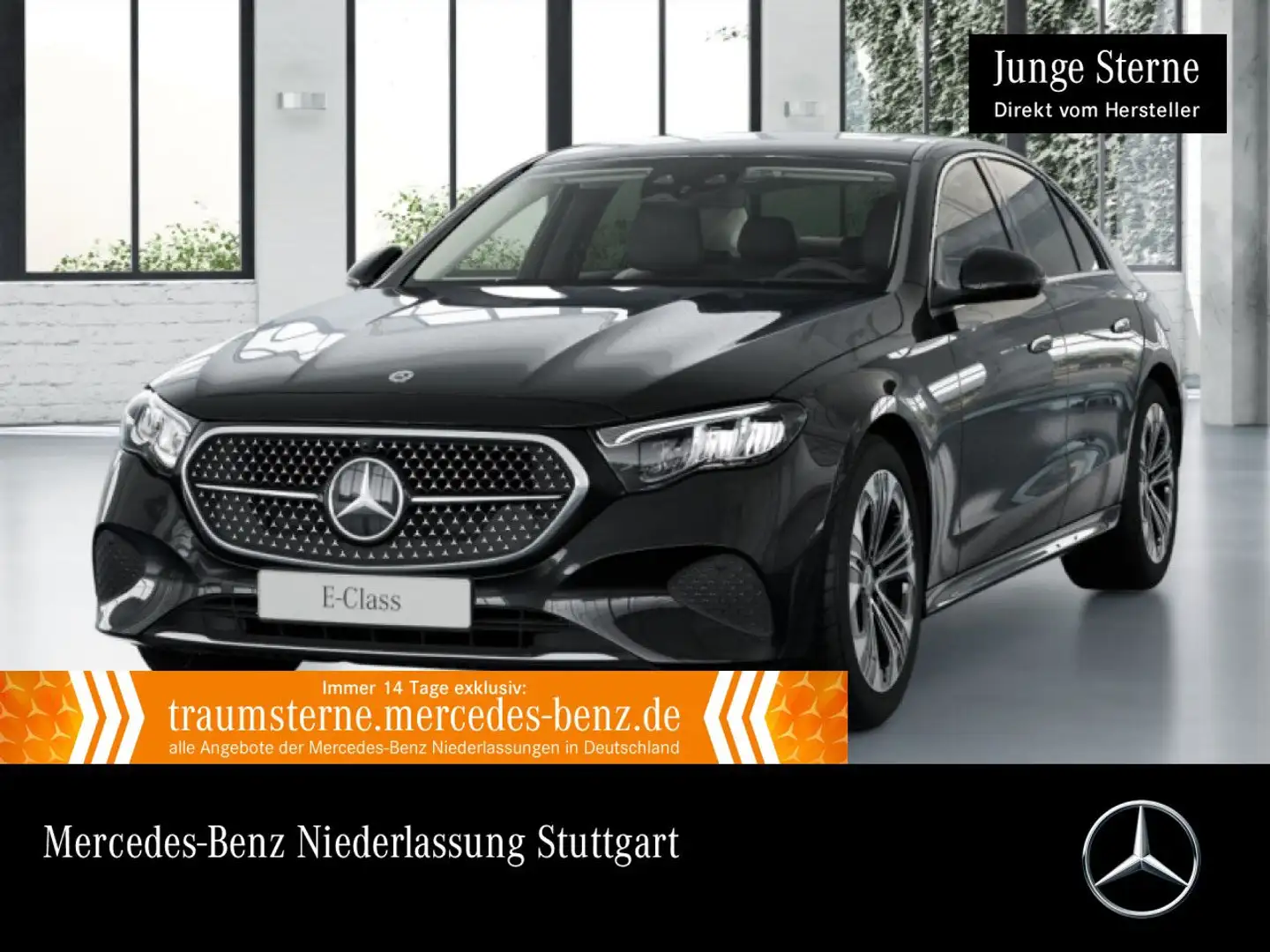 Mercedes-Benz E 300 de Hybrid Avantgarde Fahrass 360° Distr. LED Schwarz - 1
