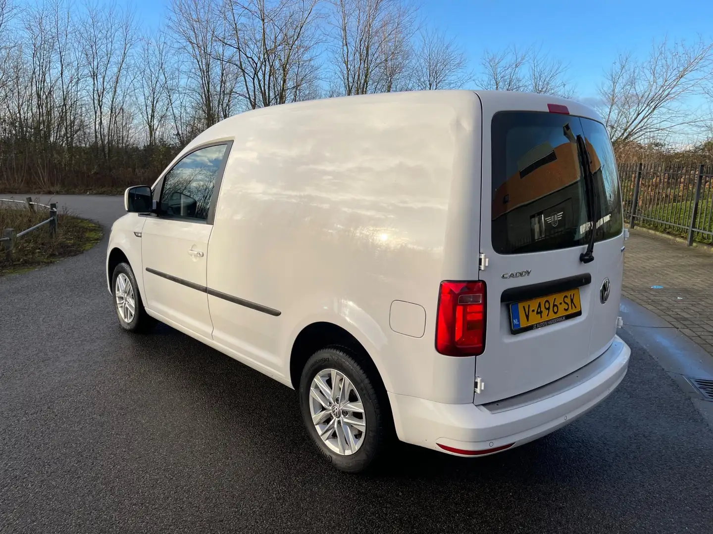Volkswagen Caddy 1.4 TGI HIGHLINE AUTOMAAT NAVI PDC BENZINE/CNC Blanc - 2