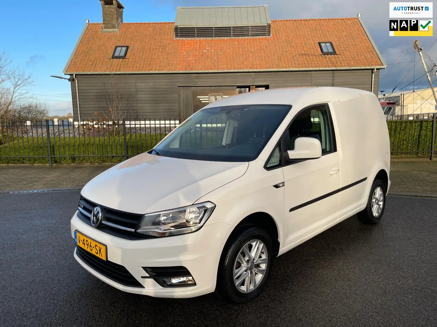 Volkswagen Caddy 1.4 TGI HIGHLINE AUTOMAAT NAVI PDC BENZINE/CNC Blanc - 1