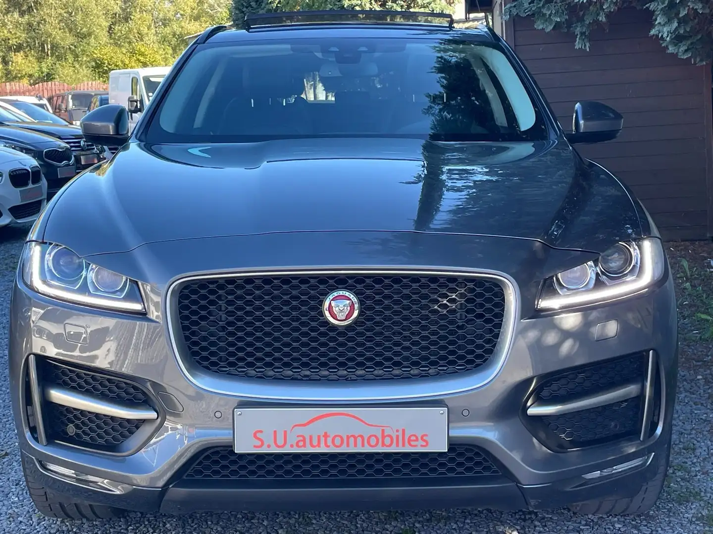 Jaguar F-Pace 2.0D AWD R-Sport AUTO/Pano/Cuir/Navi pro/Cam/Gar12 Grigio - 2