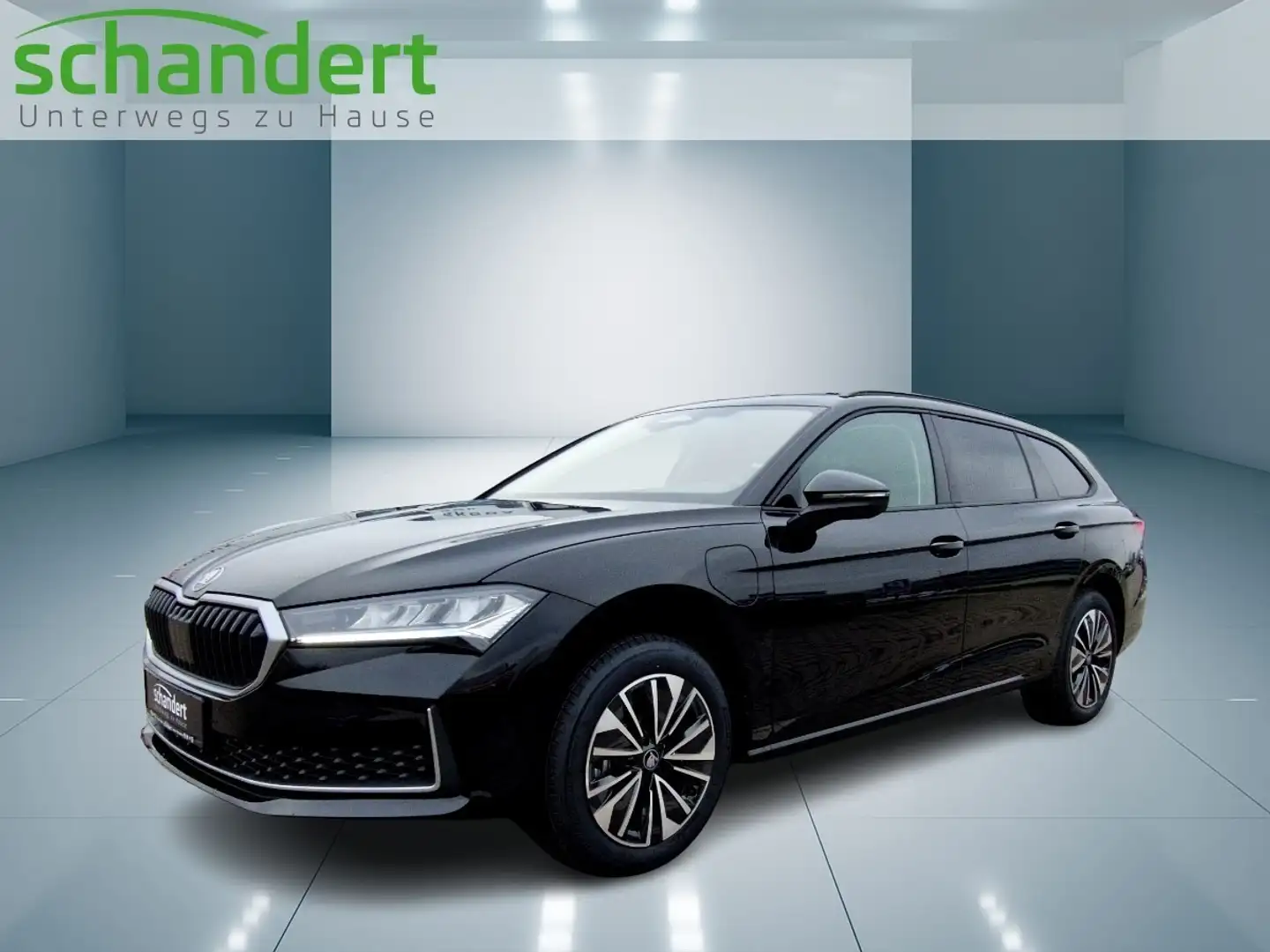 Skoda Superb Combi 1.5 TSI iV Selection LED Navi AHK Schwarz - 1