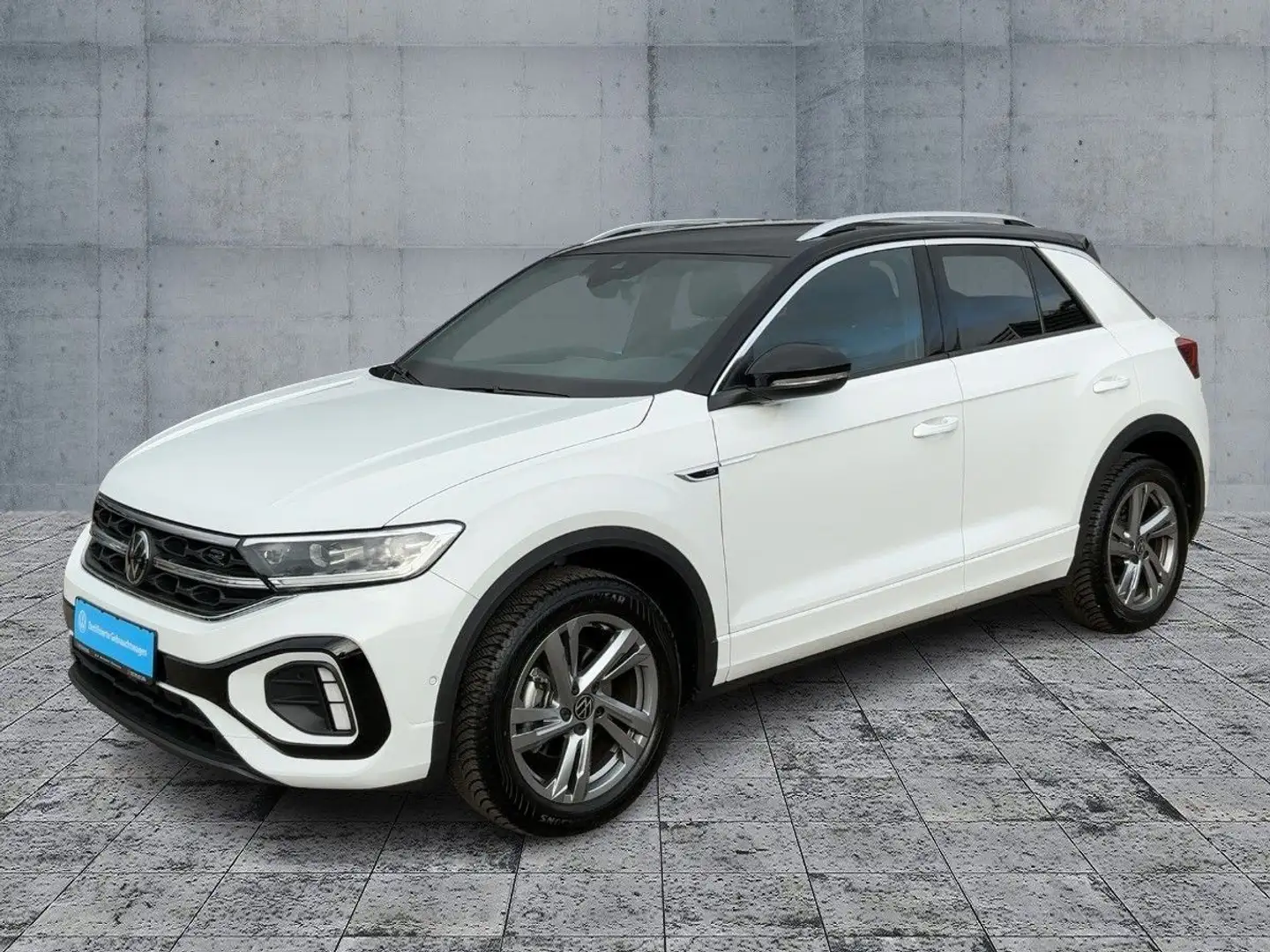 Volkswagen T-Roc 1.5 TSI DSG R-LINE LEDplus+NAVI+AHK+ACC+VC Weiß - 2