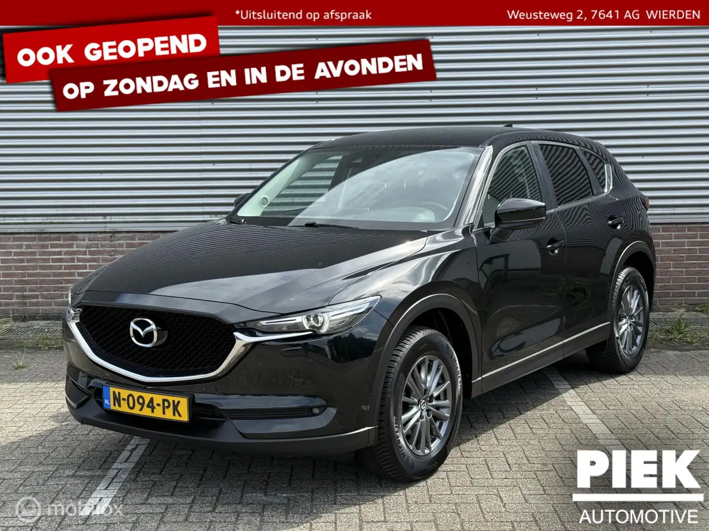 Mazda CX-5 2.2d SkyActiv-D 150 Skylease GT EXPORTPRIJS Zwart - 1