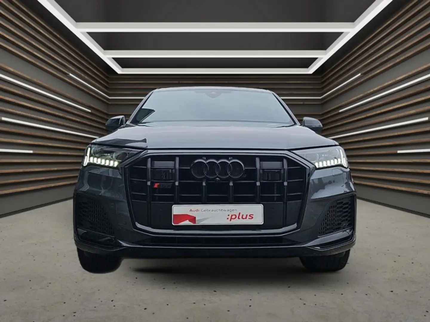Audi SQ7 4.0 TFSI qu competition +Tiptr. Pano Matrix Gris - 2