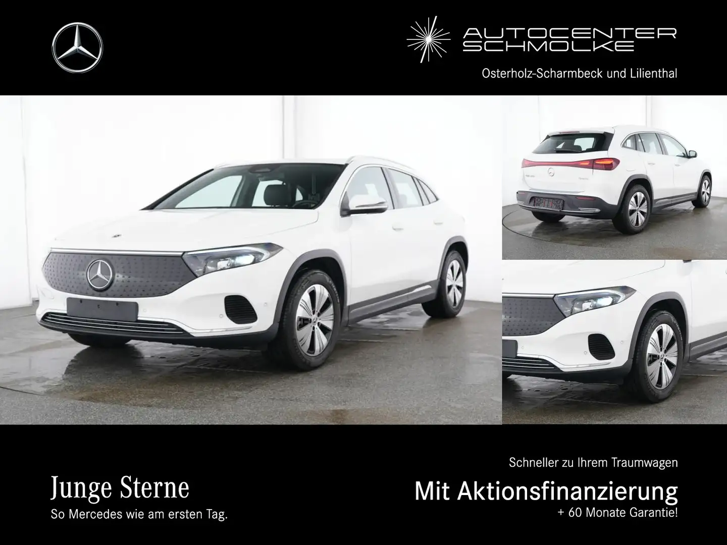 Mercedes-Benz EQA 350 EQA 350 4M Advanced TOTWINKEL*LED*KAMERA*MBUX* Blanco - 1