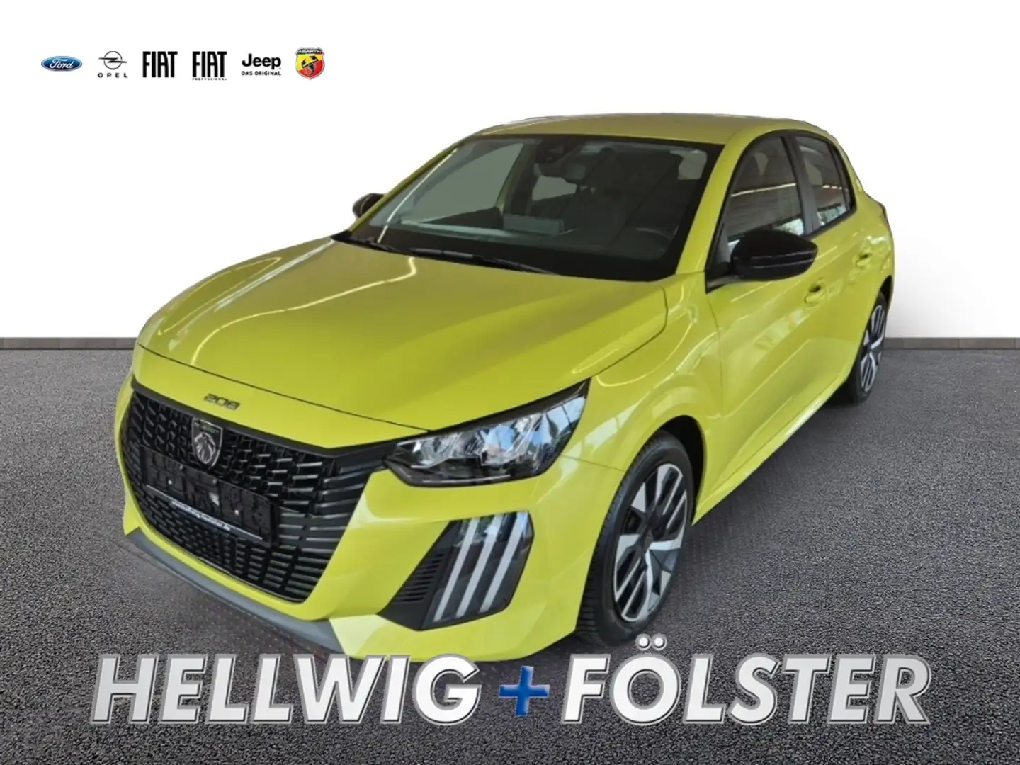 Peugeot 208 Active 1.2 Musikstreaming DAB SHZ Yellow - 1