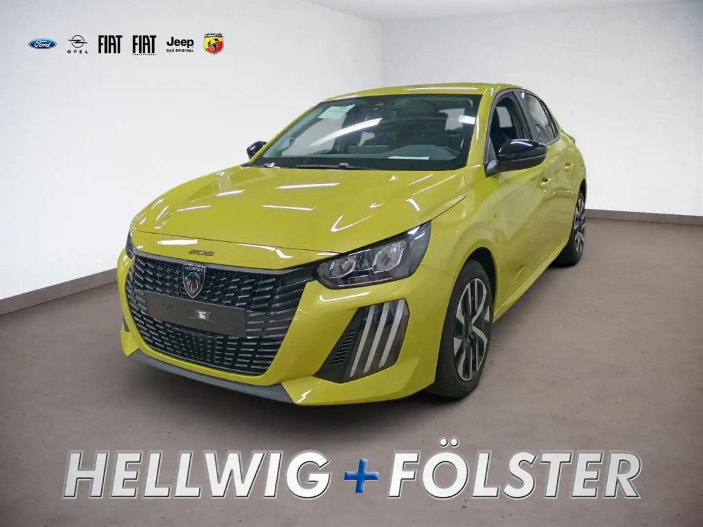 Peugeot 208 Active 1.2 Musikstreaming DAB SHZ Gelb - 1