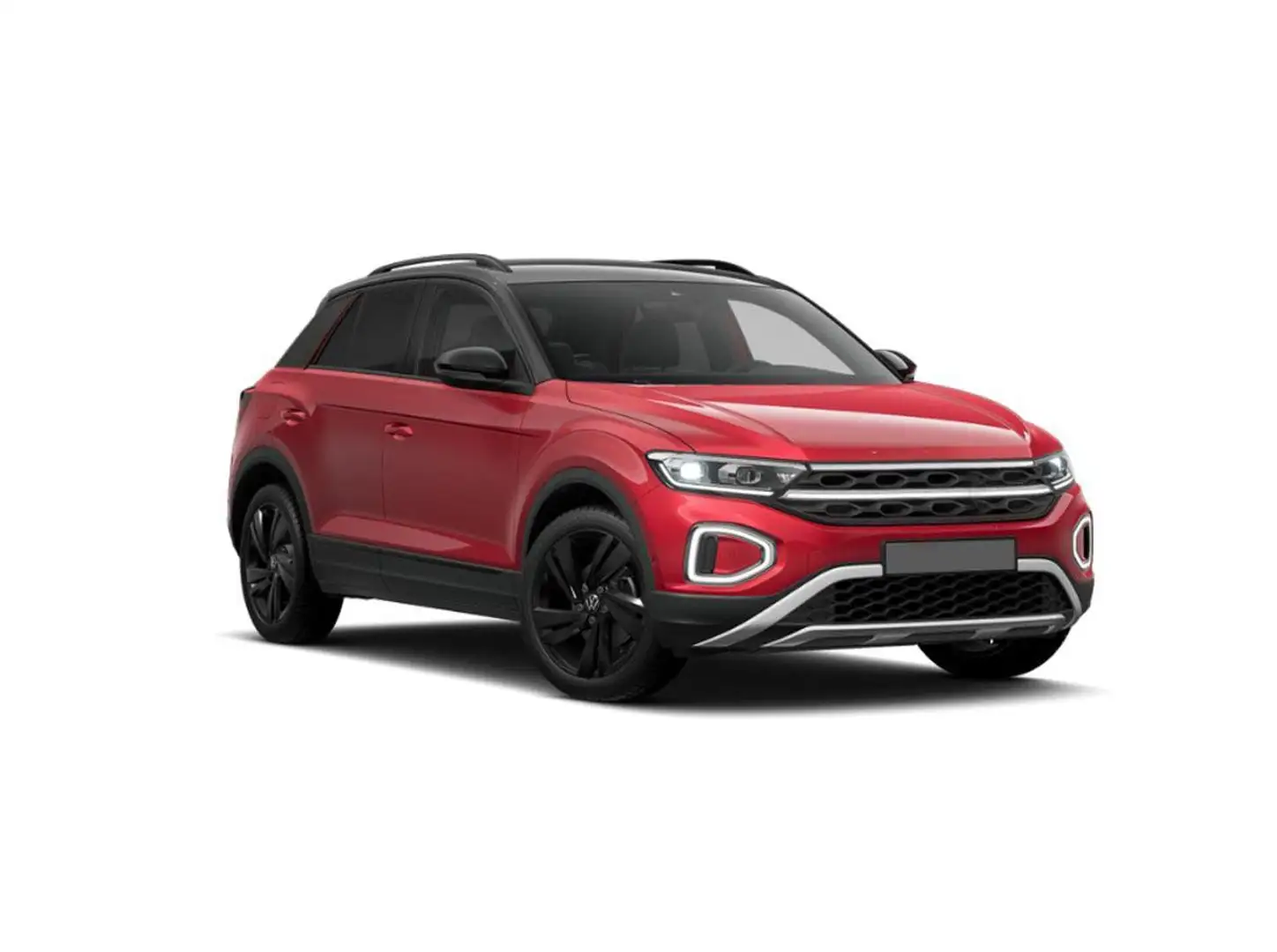 Volkswagen T-Roc Dark Line 1.5 TSI DSG *AHK*NAVI*Matrix* EasyOpe... Rot - 1