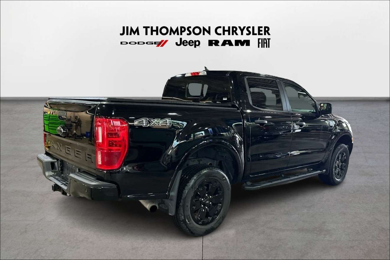 2021 Ford Ranger XLT  | 2.3L Crew Cab Running Boards Tonneau Cover — снимка 1
