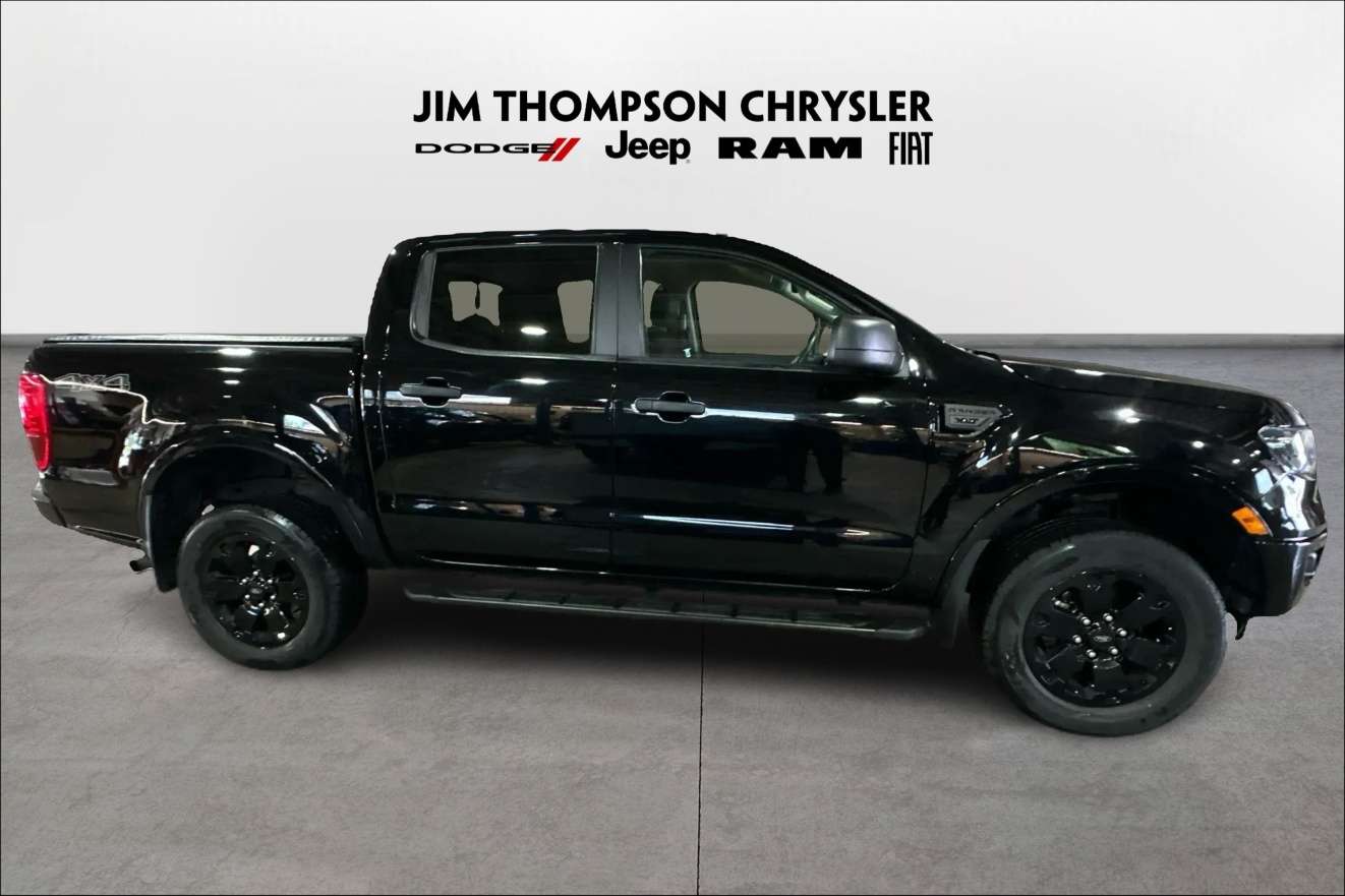 2021 Ford Ranger XLT  | 2.3L Crew Cab Running Boards Tonneau Cover — снимка 1