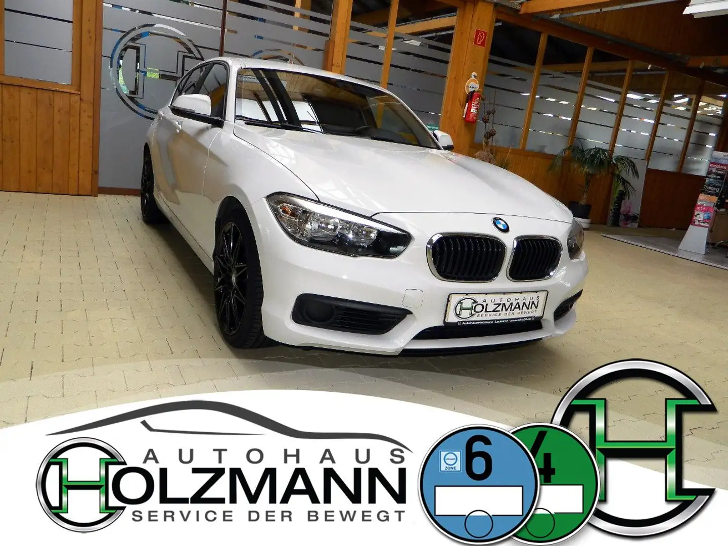 BMW 118 i Lim. 5-trg./AudioProf/18"/SHZ/Bluetooth Blanc - 2