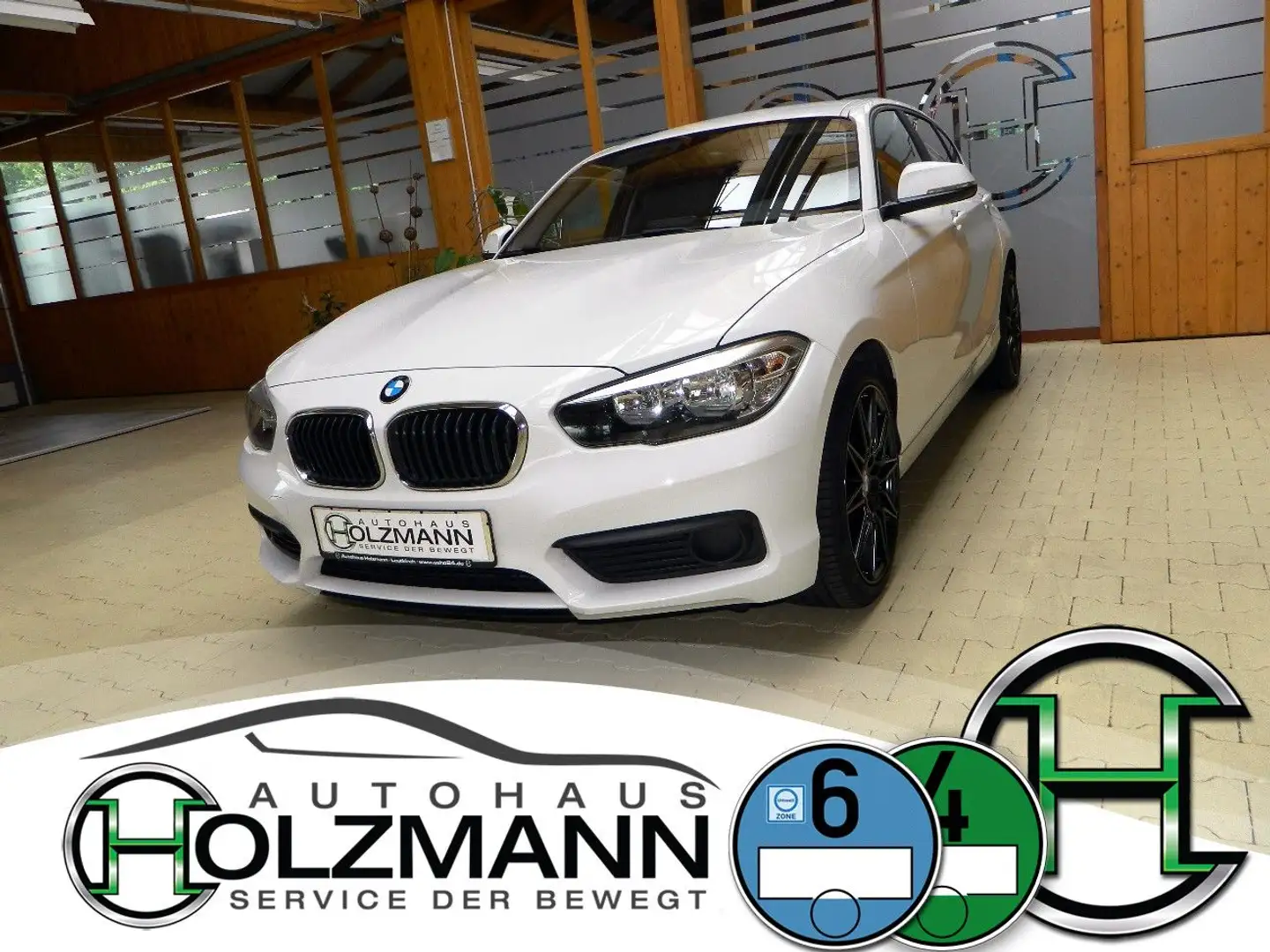 BMW 118 i Lim. 5-trg./AudioProf/18"/SHZ/Bluetooth Blanc - 1