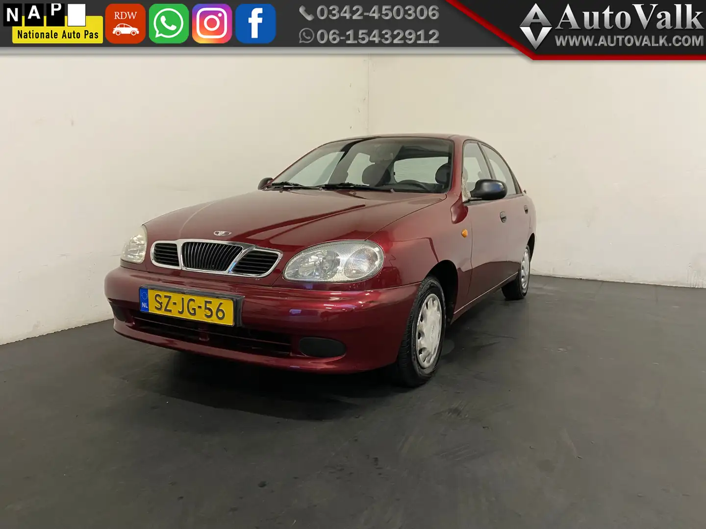 Daewoo Lanos 1.5 SE Piros - 1