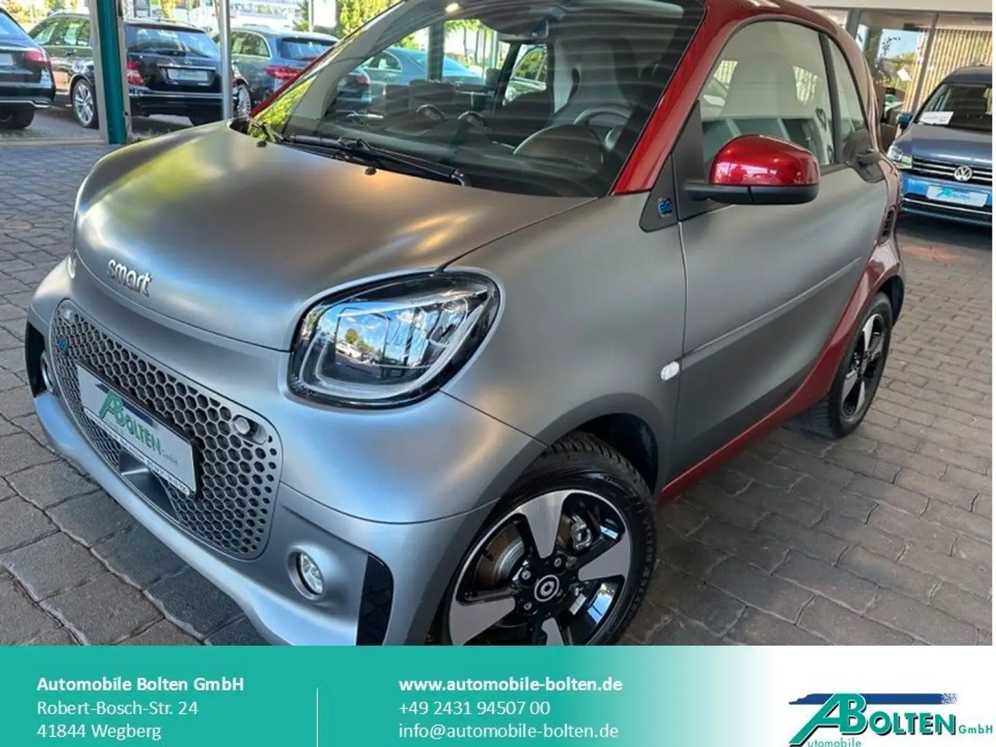 smart forTwo fortwo coupe electric drive / EQ Gris - 1