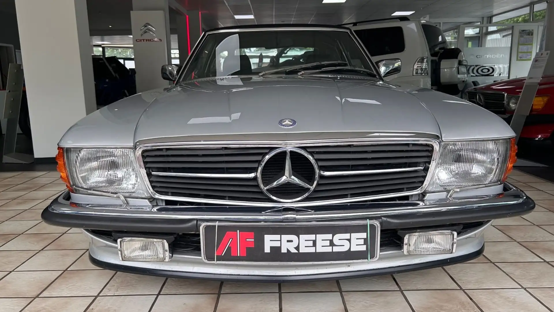 Mercedes-Benz SL 420 - komplett restauriert, Note 2+ !!! Gümüş rengi - 2