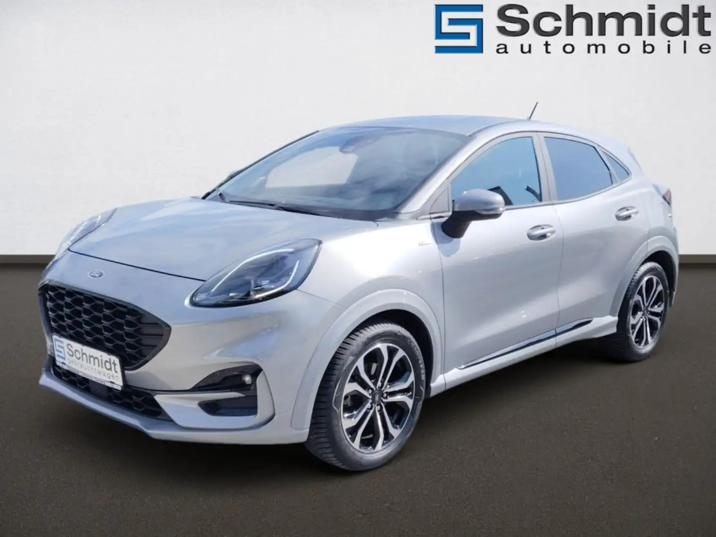 Ford Puma ST-Line MHEV 5-türig 1,0L EcoBoost 125PS A7 F Silber - 1