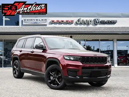Red 2024 Jeep Grand Cherokee L SUV / Crossover Four-Wheel Drive 8-Speed Automatic