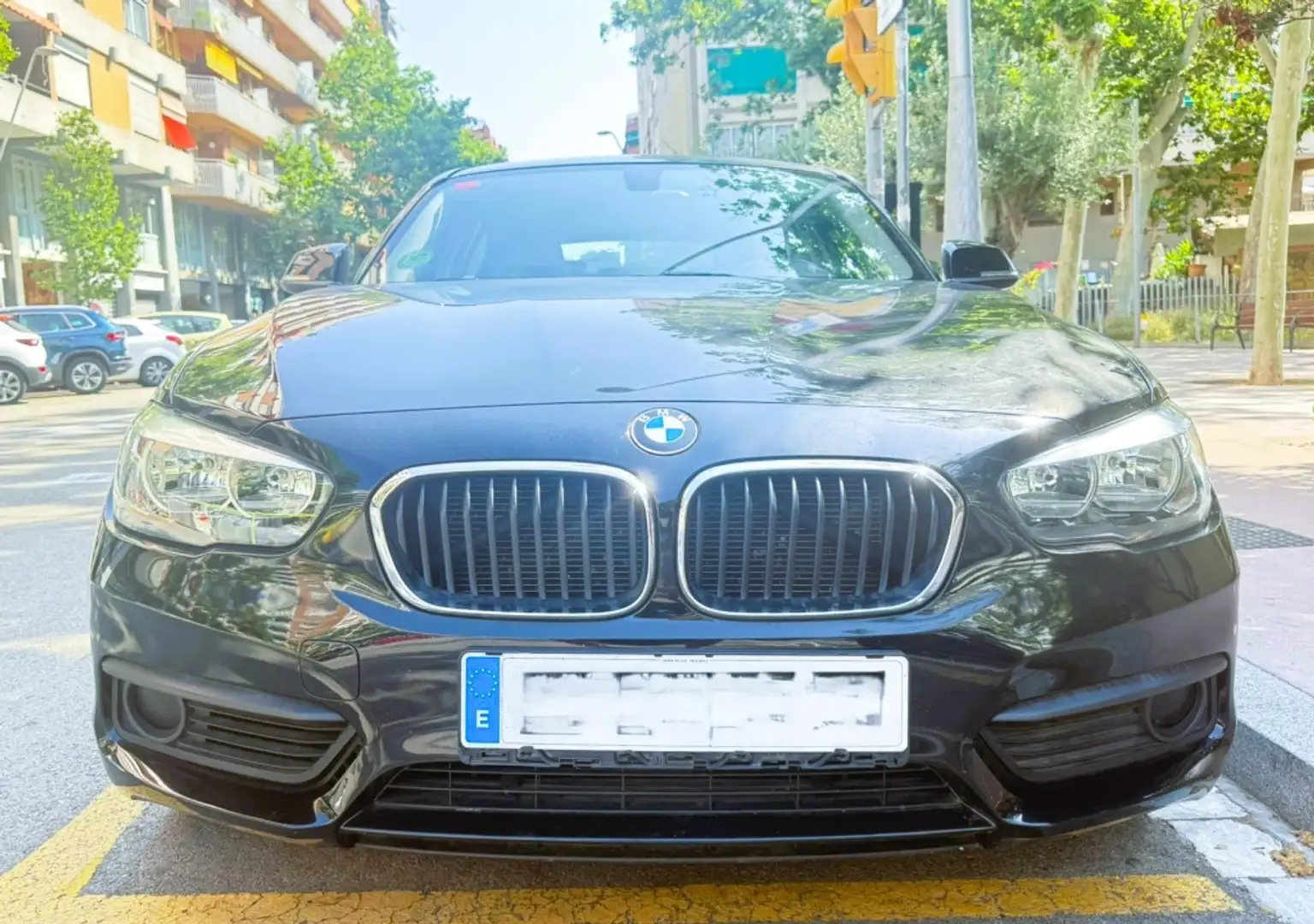 BMW 116 116i Negro - 2