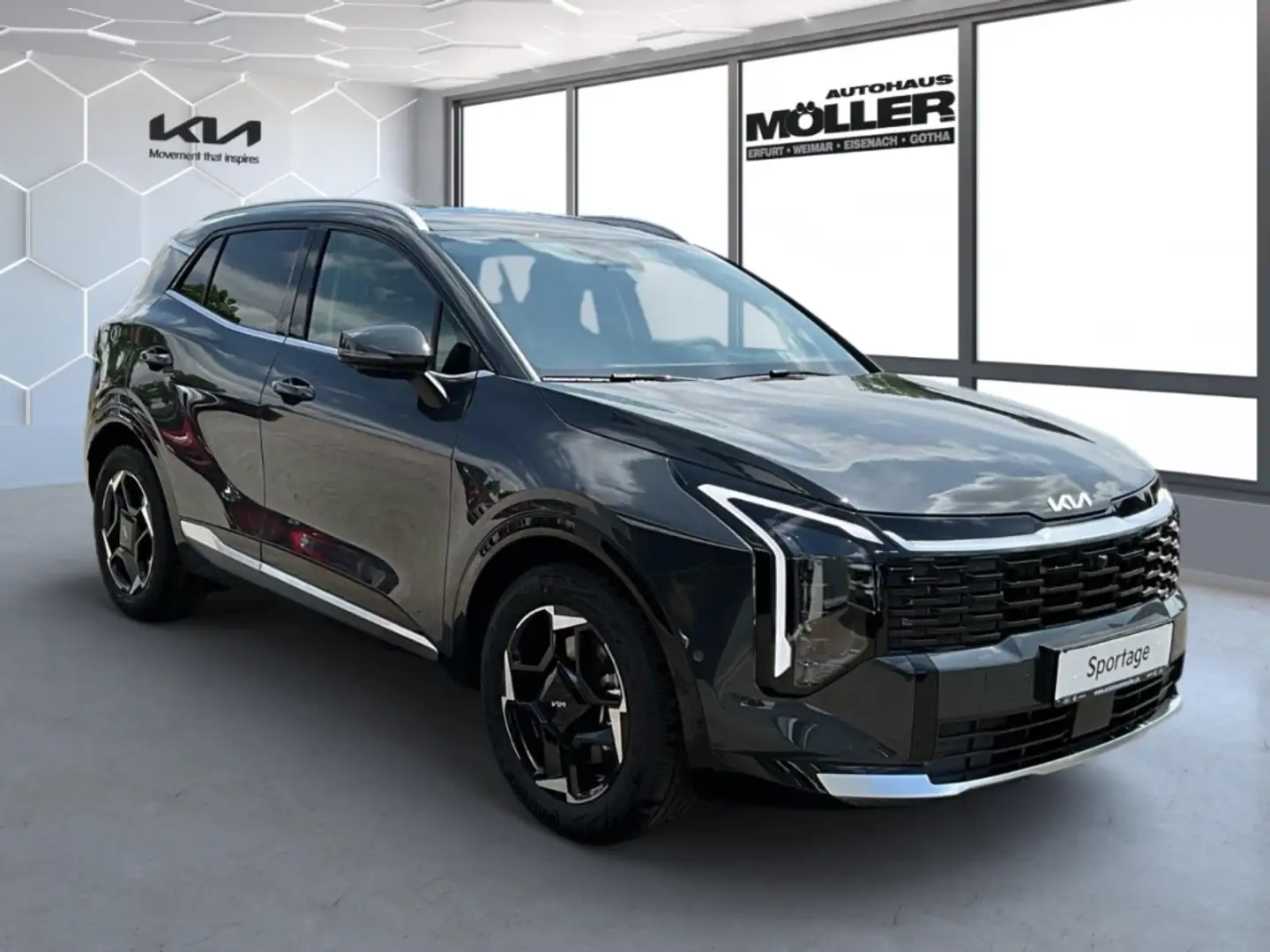 Kia Sportage Sprit *FACELIFT* 1.6T DCT7 Drive Sound Head-Up 360 Grijs - 2