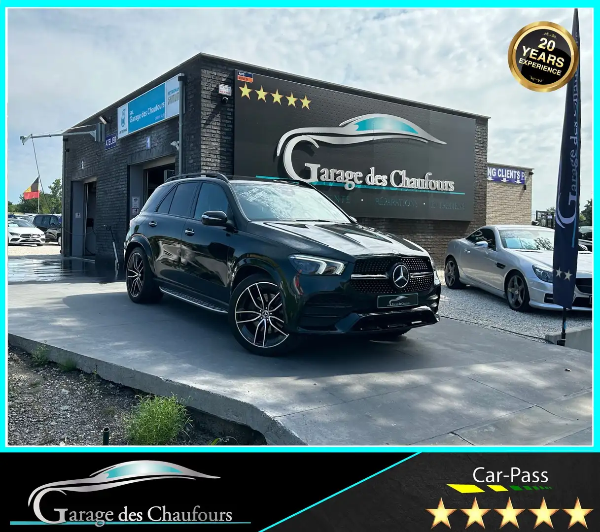 Mercedes-Benz GLE 300 d - 4-Matic - ! Full Options ! - AMG 22' - Eu6d Noir - 1