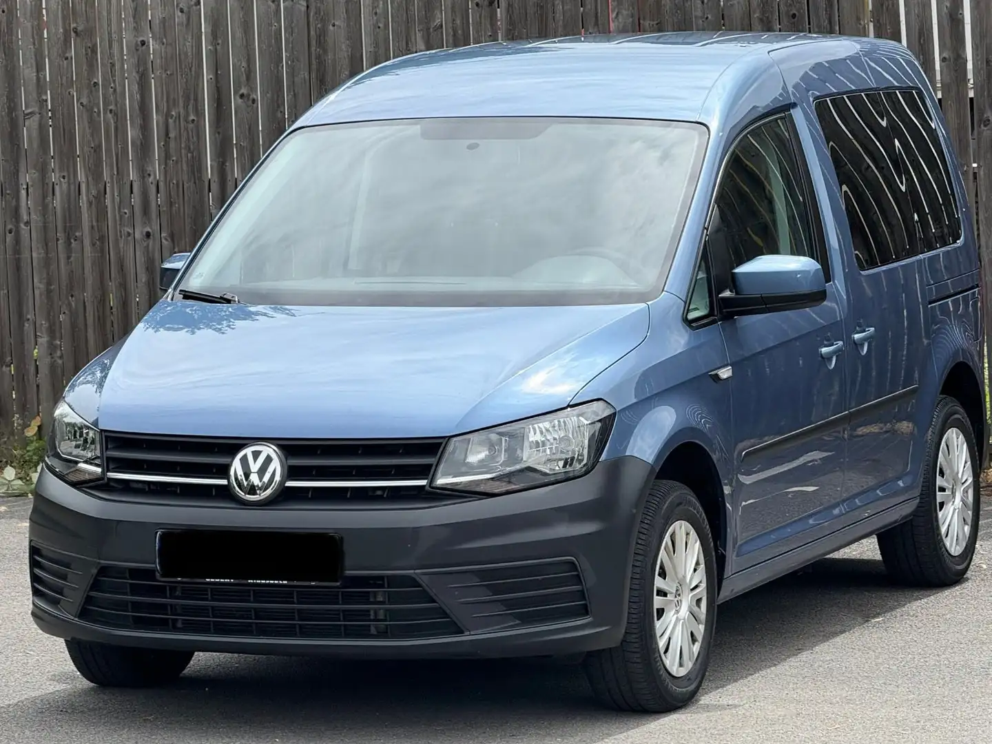 Volkswagen Caddy 2.0 TDI PKW Trendline BMT Klima Blau - 1