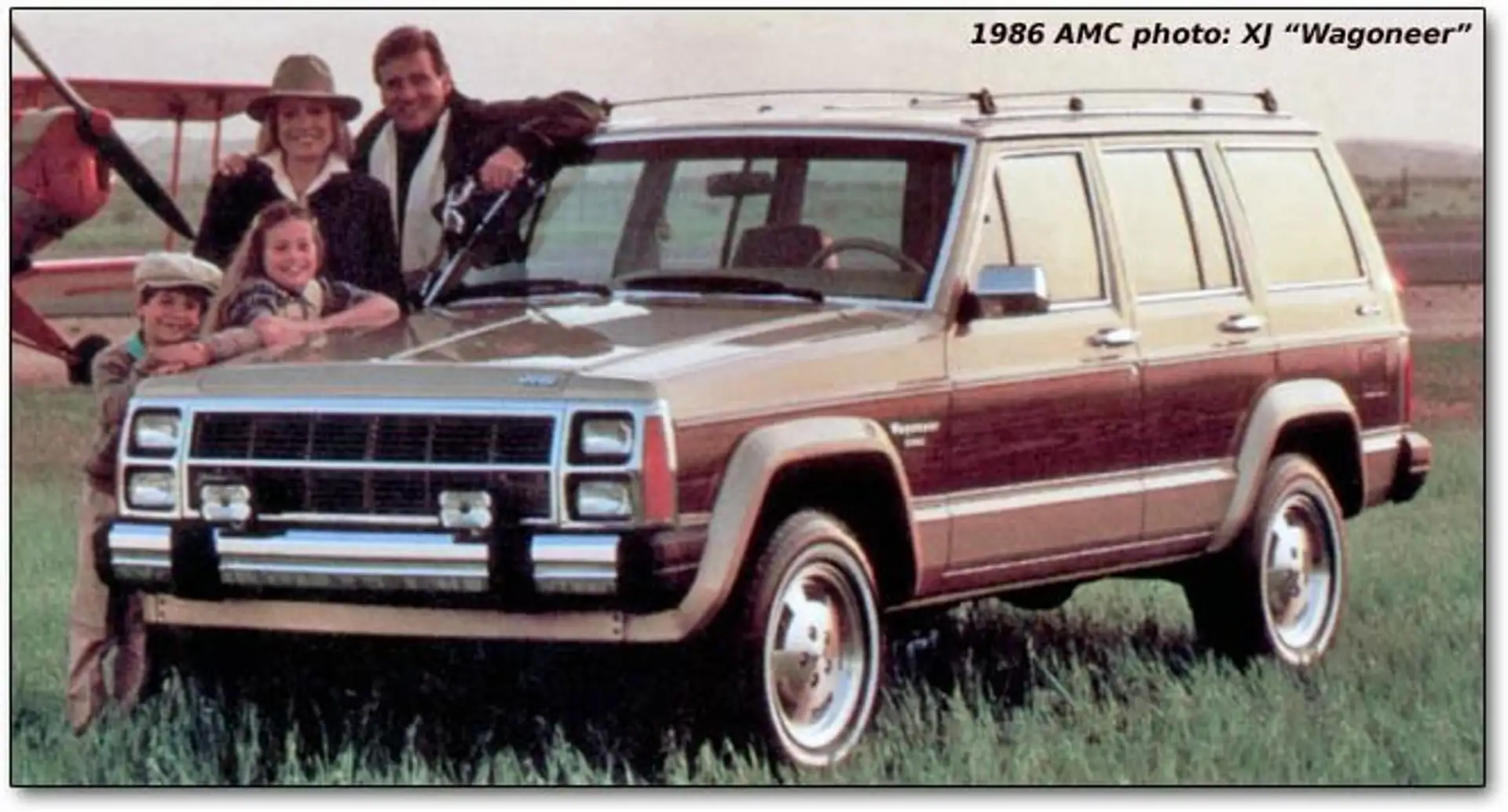 Jeep Cherokee Jeep Cherokee 'Woody' Wagoneer 1988 Grijs - 1