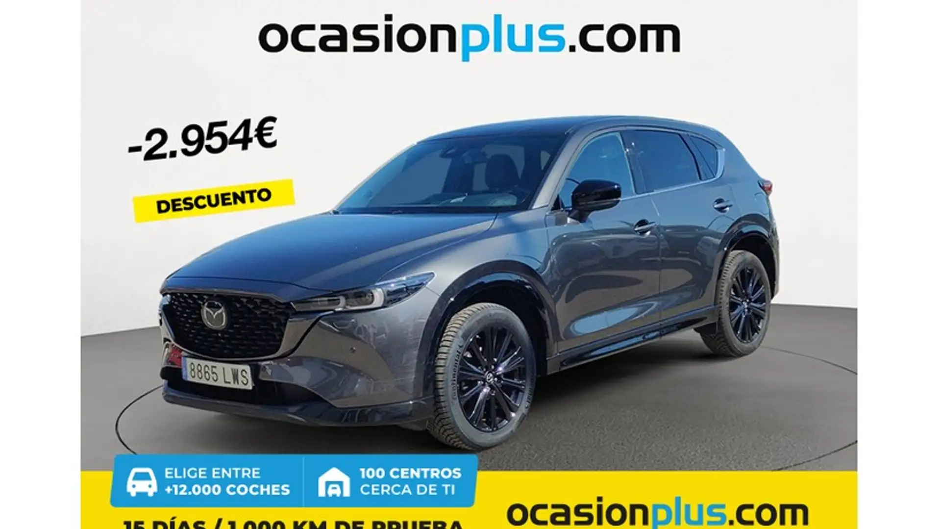 Mazda CX-5 2.5 Skyactiv-G Homura 2WD Aut. Gris - 1