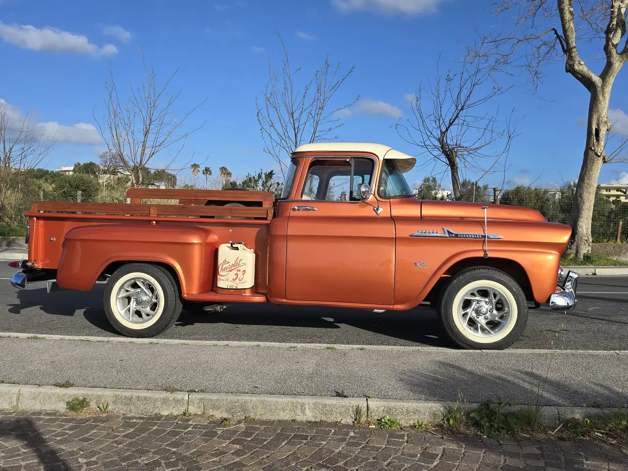 Chevrolet Apache 3100 Longbed Stepside Big window V8 matching, foto 3
