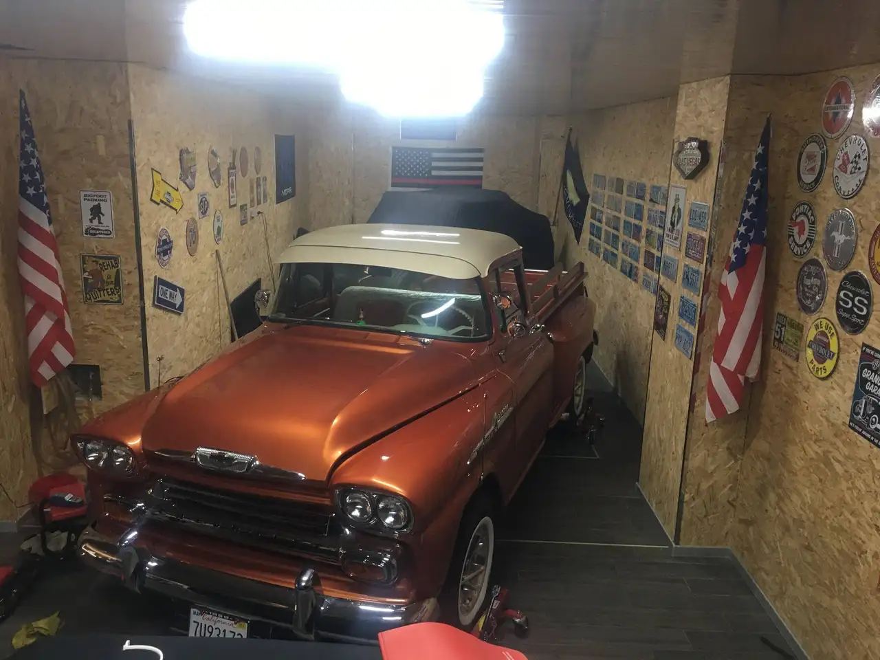 Chevrolet Apache 3100 Longbed Stepside Big window V8 matching, foto 8