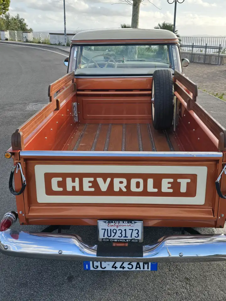 Chevrolet Apache 3100 Longbed Stepside Big window V8 matching, foto 5
