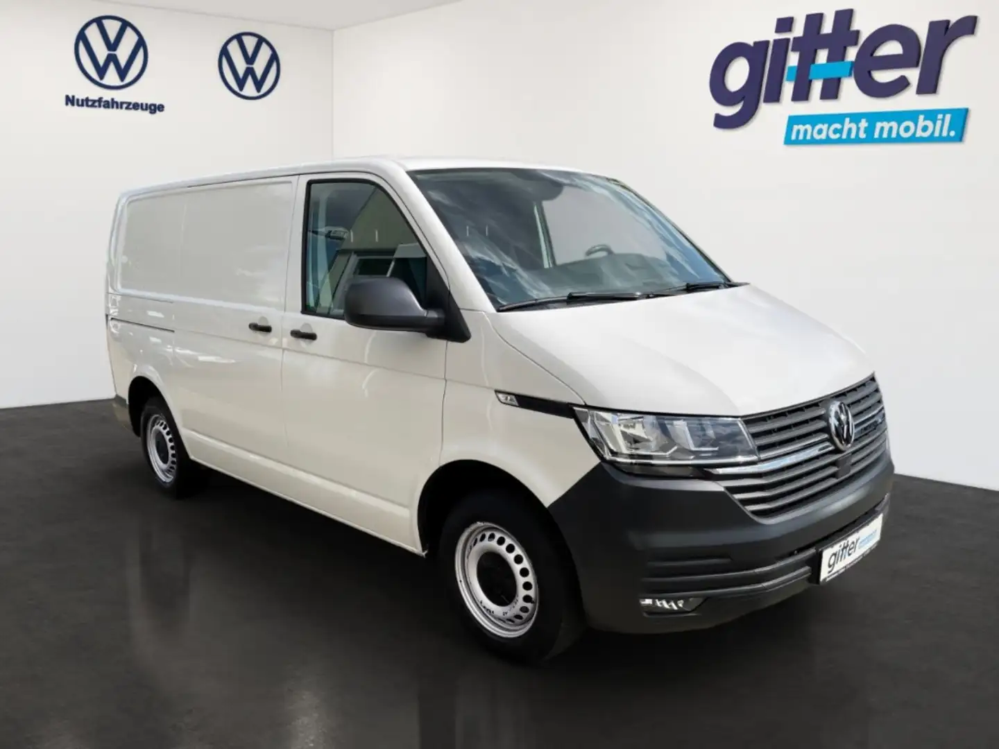 Volkswagen T6 Transporter FWD 2.0 TDI EU6d-T DAB SHZ Notbremsass. PDC Bergan Weiß - 2