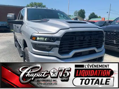 Silver 2026 RAM 2500 Pickup Truck Four-Wheel Drive 8-Speed Automatic