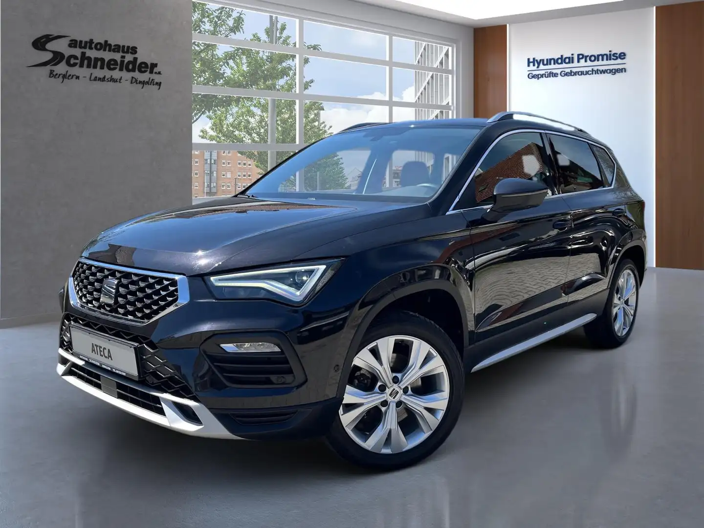 SEAT Ateca 2.0 TDI XPERIENCE NAVI/LED/PANO/BEATS/KESSY/FULL-L Noir - 2