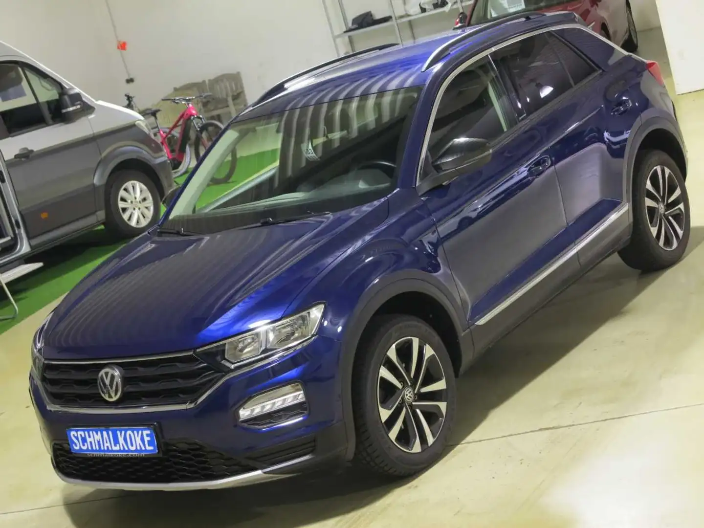 Volkswagen T-Roc 1.5 TSI ACT OPF DSG7 IQ.DRIVE AHK ACC LM17 Blauw - 2