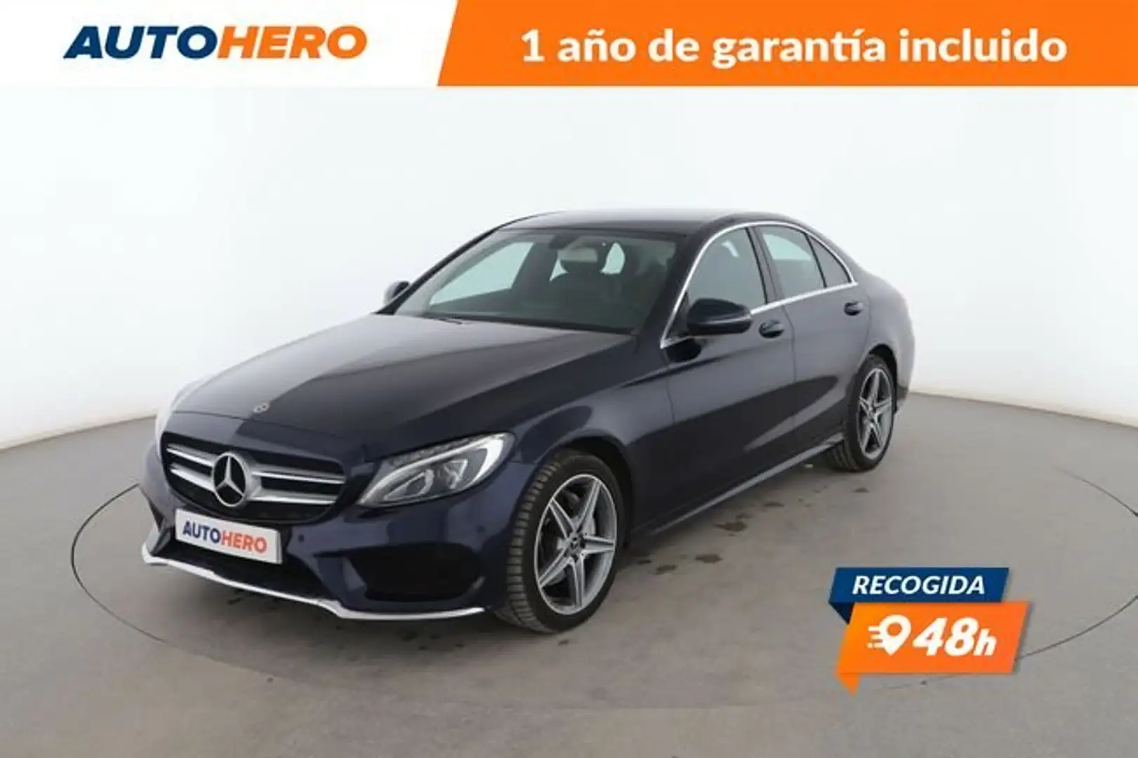 Mercedes-Benz C 220 220CDI BE Elegance Aut. Bleu - 1