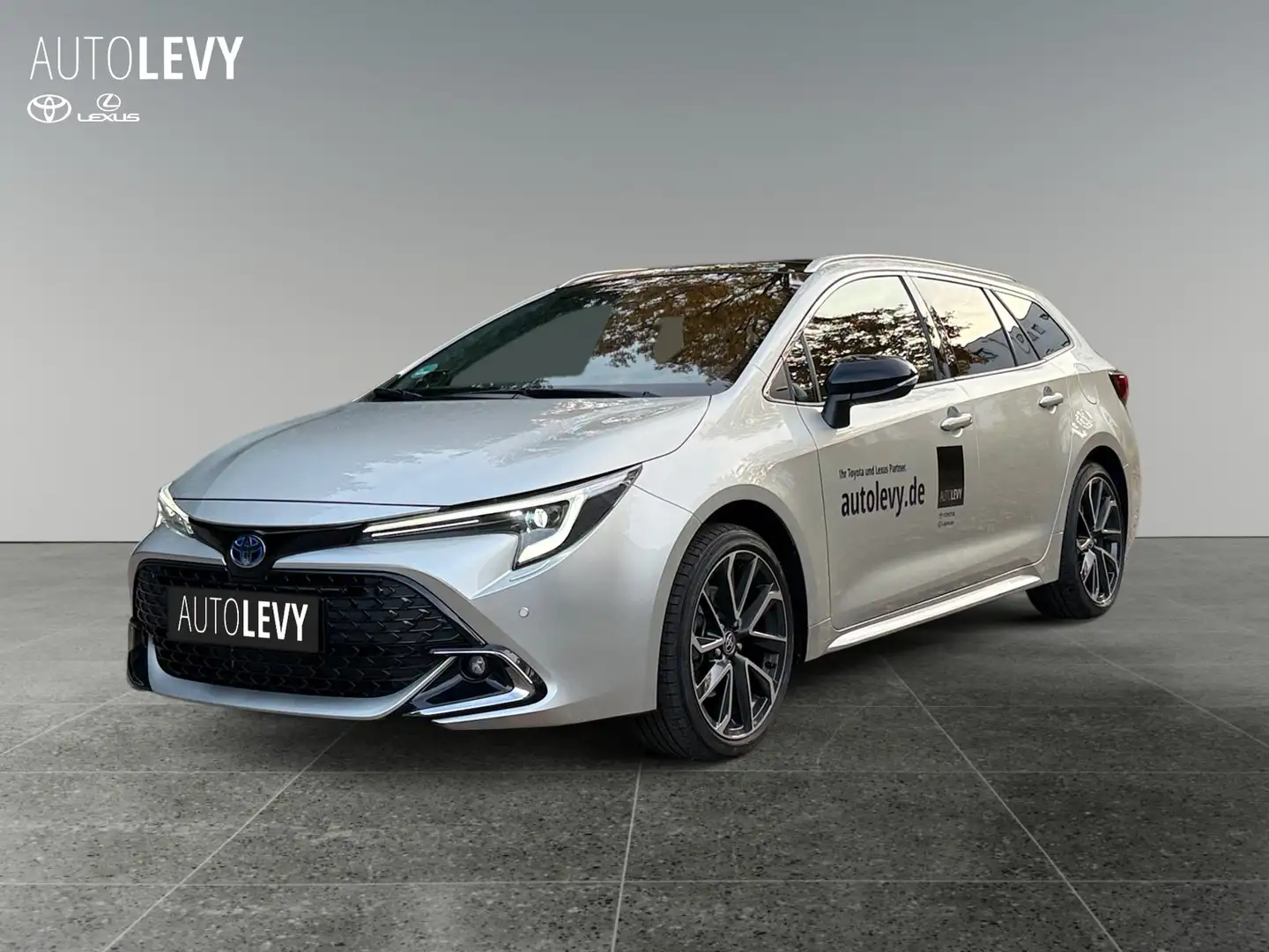 Toyota Corolla 2.0 l Hybrid TS.  Lounge Pano+RFK+SHZ Silber - 2