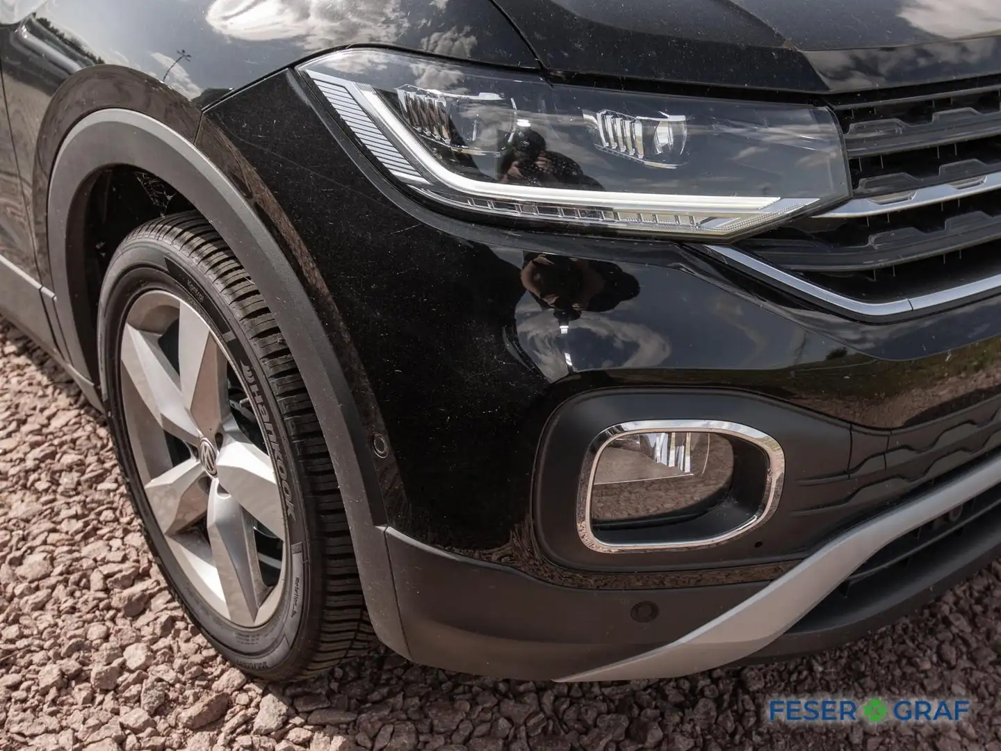 Volkswagen T-Cross 1.0 TSI Style LED/ACC/2xPDC Schwarz - 2
