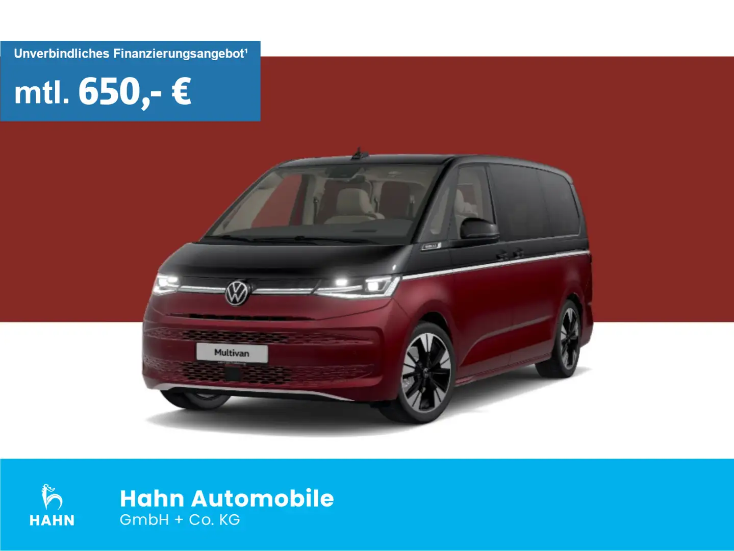 Volkswagen T7 Multivan Style 2,0 l 110 kW TDI SCR Fron Schwarz - 1