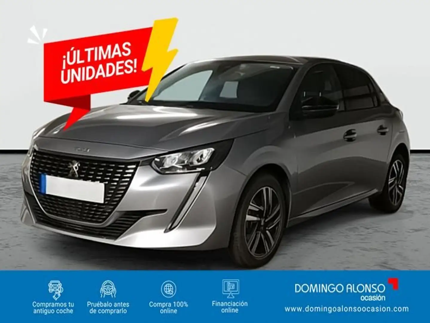 Peugeot 208 PureTech 73kW (100CV) Allure Gris - 1