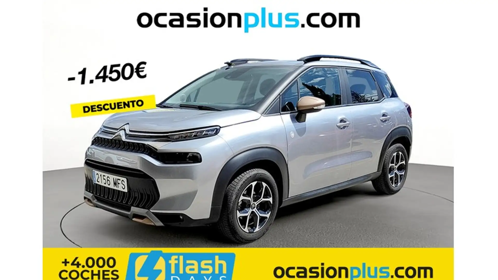 Citroen C3 Aircross BlueHDi S&S C-Series 110 Zilver - 1