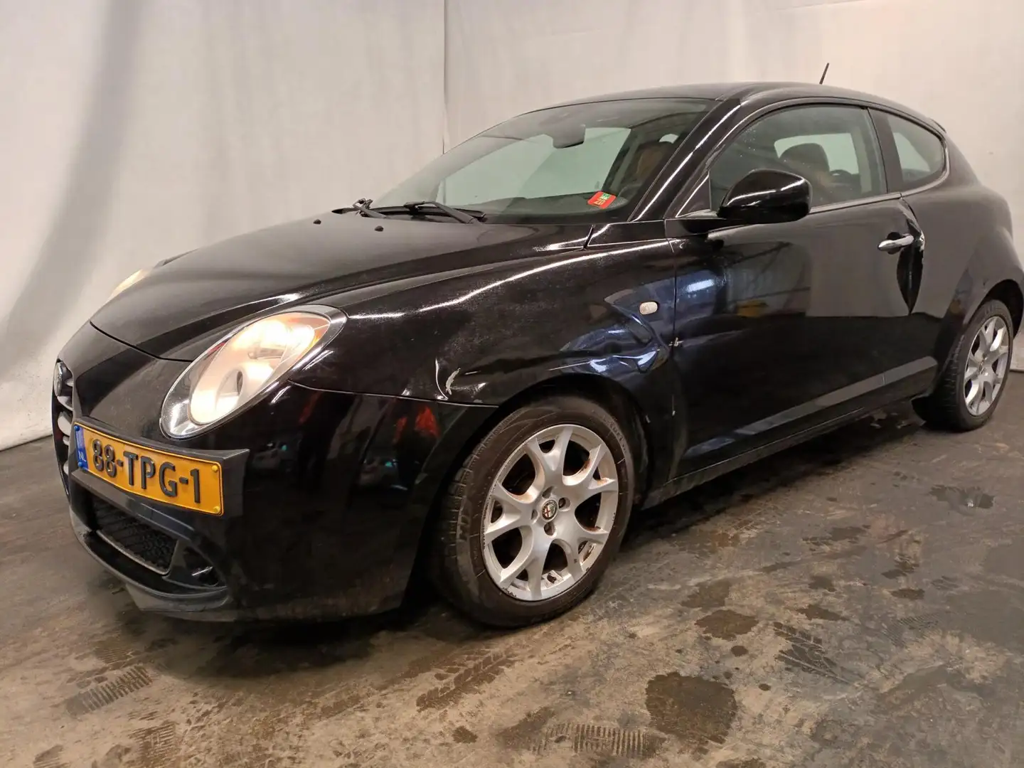 Alfa Romeo MiTo 1.3 JTDm ECO Distinctive - Motor niet 100% - SCHAD Siyah - 2