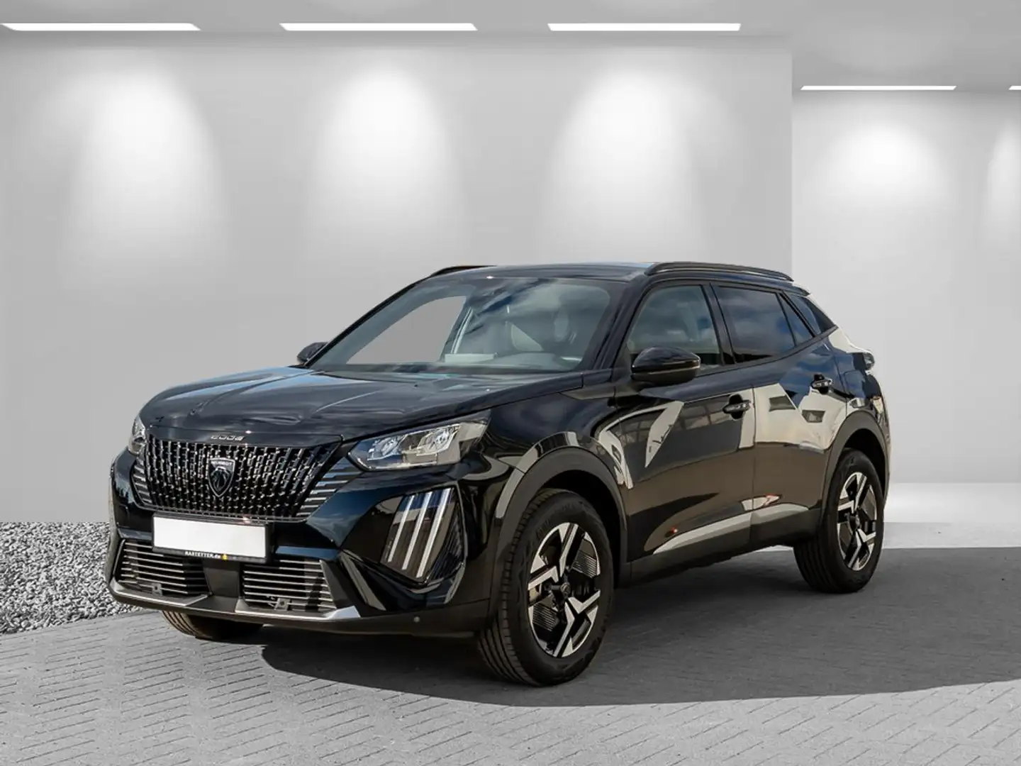 Peugeot 2008 Hybrid e-DSC6 Allure 3D+Keyless+iConnect+Indukt+vi Schwarz - 2
