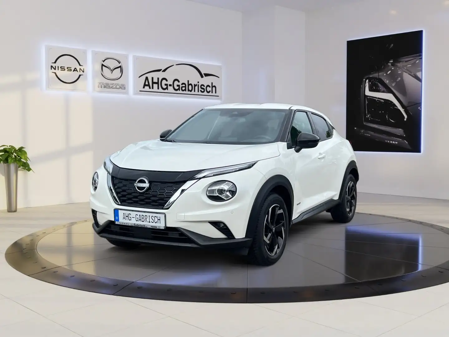 Nissan Juke Hybrid, N-Connecta,  Navi, Isofix Blanc - 1
