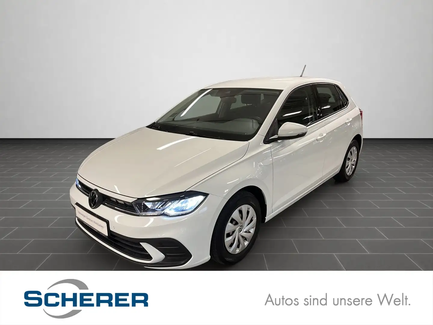 Volkswagen Polo 1.0 TSI DSG Life, Navi, Sitzh., Kamera, APP Weiß - 1