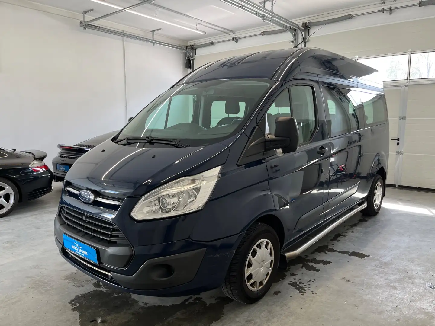 Ford Tourneo Custom Transit  Kombi 2.0 TDCi 310 L2*8-Sitz Bleu - 1
